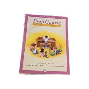 Alfred's Basic Piano Library Prep Course Lesson Book Level D Piano Lesson Book